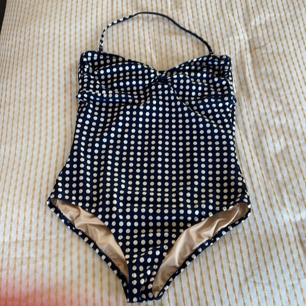 Jcrew pokadot bathing suit🩱